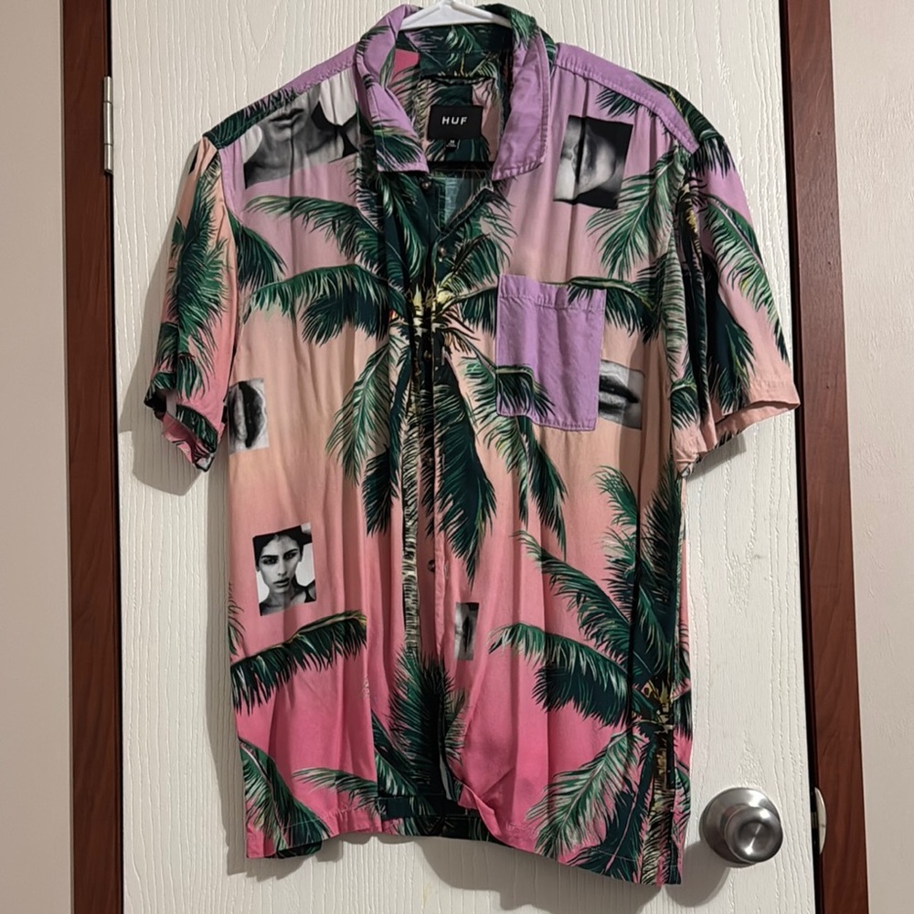 HUF Multicolor Palm Graphic Shirt 088